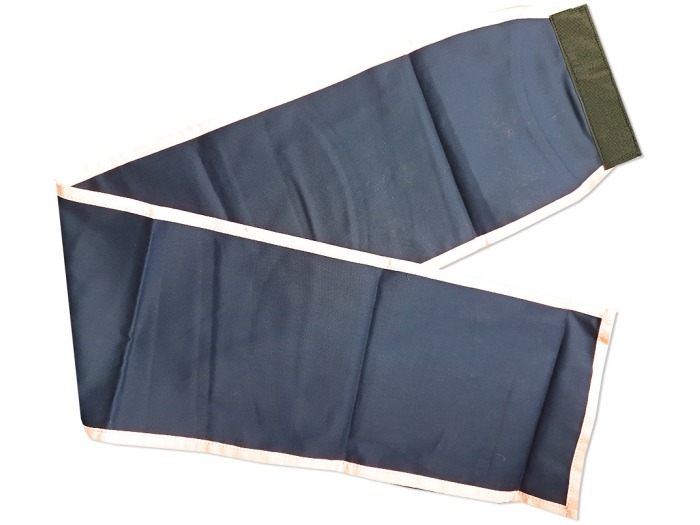 Navy Cotton Drill Tail bag